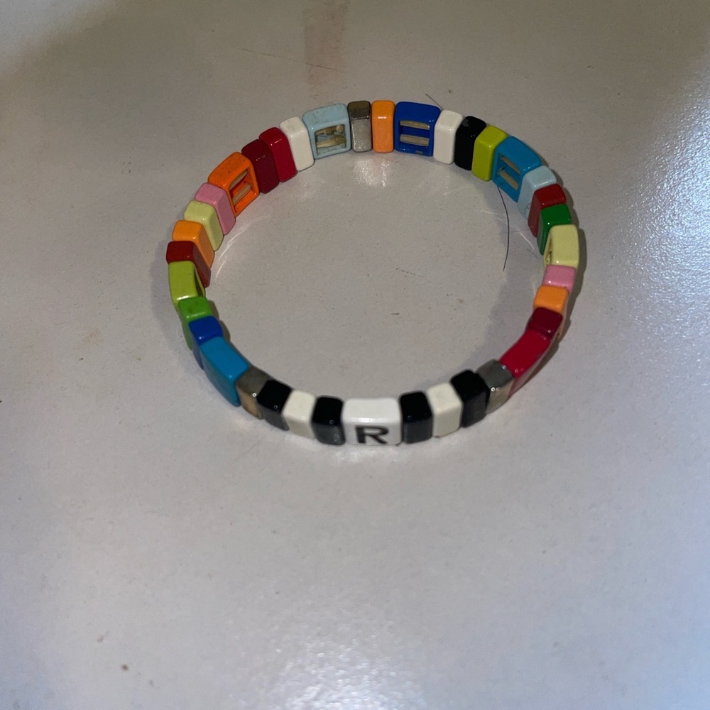 ROXANNE ASSOULIN multicolored R bracelet